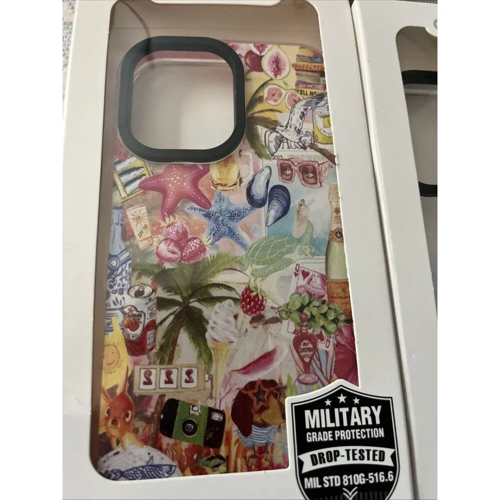 Beach Collage Phone Case | Tropical Floral Sunset Phone Case Lot Of 3!